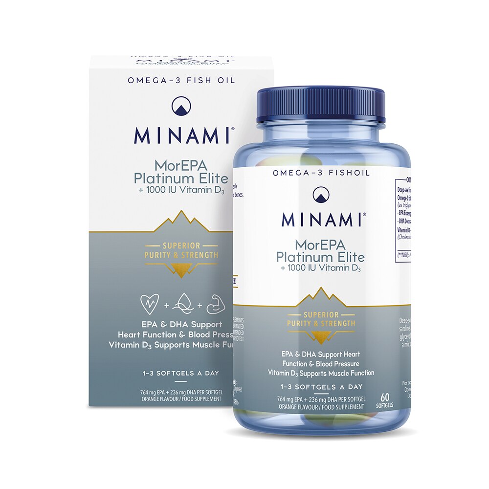 New Packaging MINAMI Platinum Omega-3