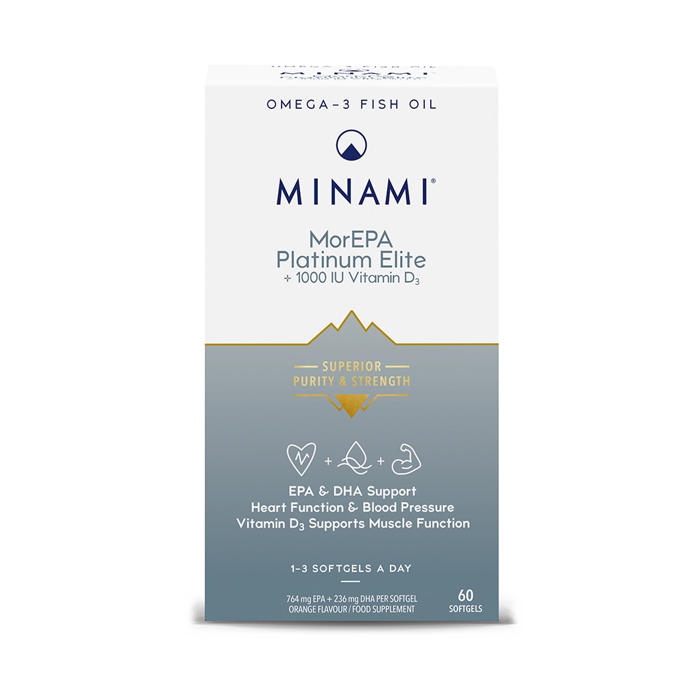 New Packaging MINAMI Platinum Omega-3