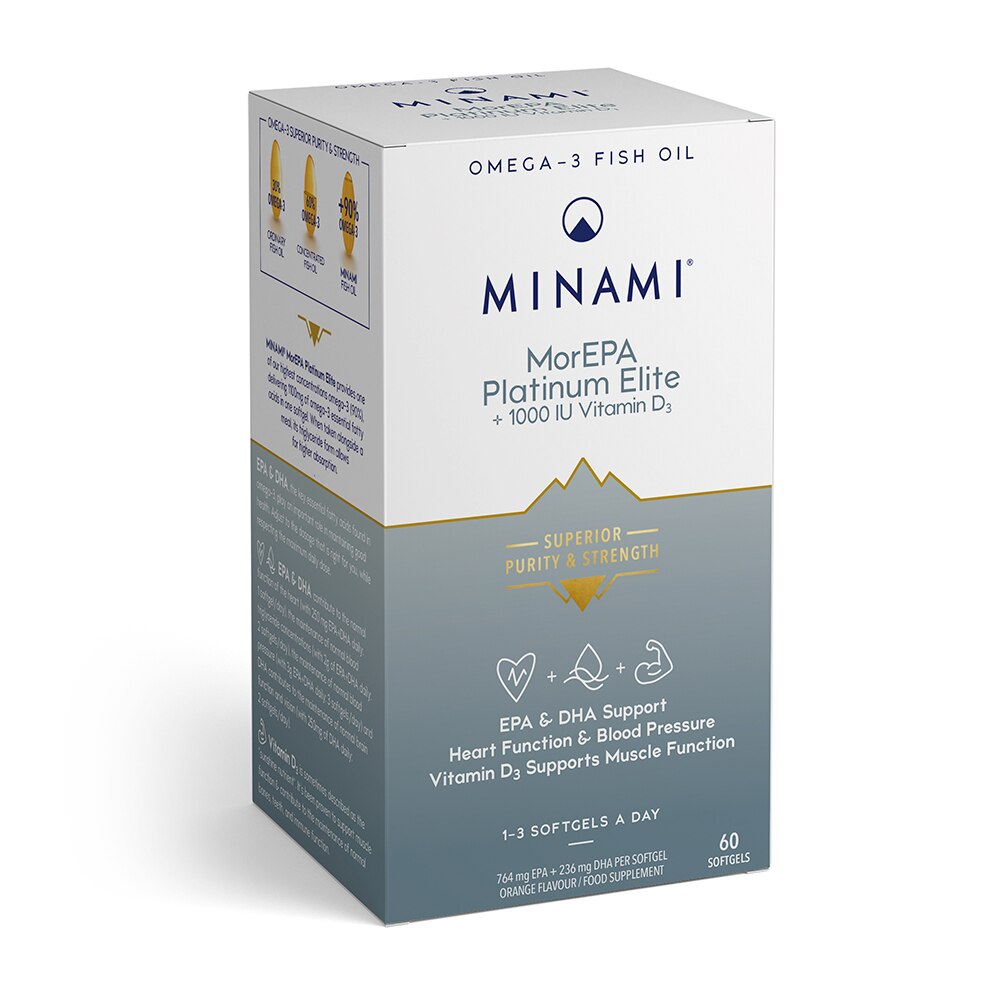 New Packaging MINAMI Platinum Omega-3